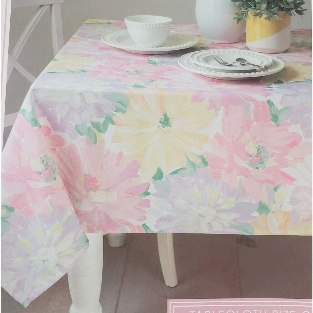 1 Fabric Printed Tablecloth,60